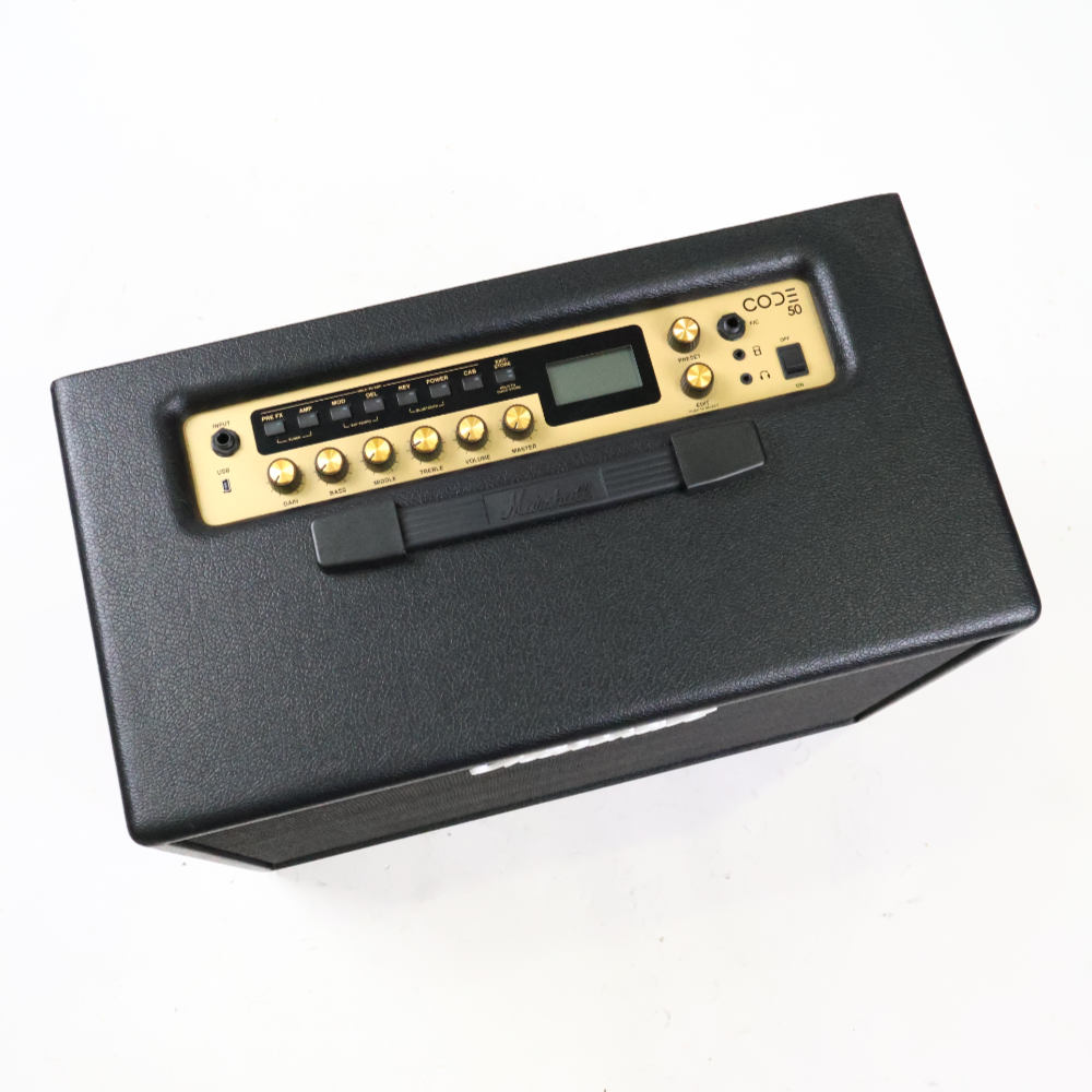 【中古】 MARSHALL CODE50 フルモデリングギターアンプ トップ画像