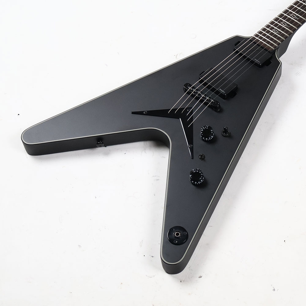 【中古】 エレキギター DEAN V Select Fluence Black Satin Fishman Fluence Modernピックアップ搭載 ディーン ボディ