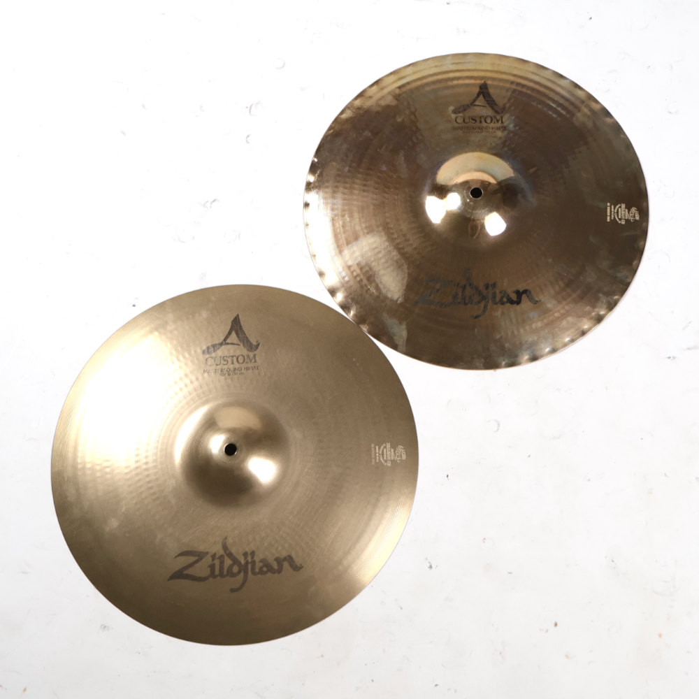 【中古】 ハイハットシンバル ペア ジルジャン ZILDJIAN A Custom Master Sound HiHat 15インチ ペア