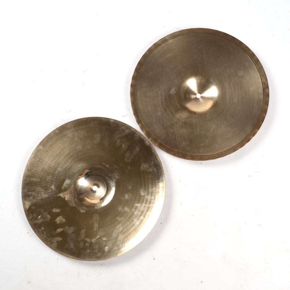 【中古】 ハイハットシンバル ペア ジルジャン ZILDJIAN A Custom Master Sound HiHat 15インチ ペア 裏面画像