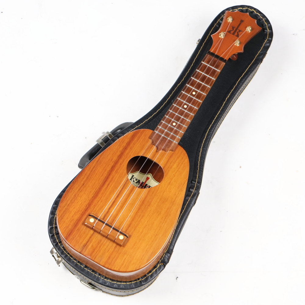 【中古】  ウクレレ ソプラノウクレレ Koaloha PineApple Ukulele Mahogany Neck KSM-01 2004年製 ギアペグへ交換あり コアロハ パイナップル型 マホガニーネック MADE IN HAWAII ハワイ製