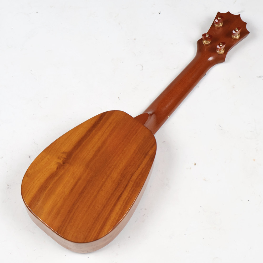 【中古】  ウクレレ ソプラノウクレレ Koaloha PineApple Ukulele Mahogany Neck KSM-01 2004年製 ギアペグへ交換あり コアロハ パイナップル型 マホガニーネック MADE IN HAWAII ハワイ製 ボディバック