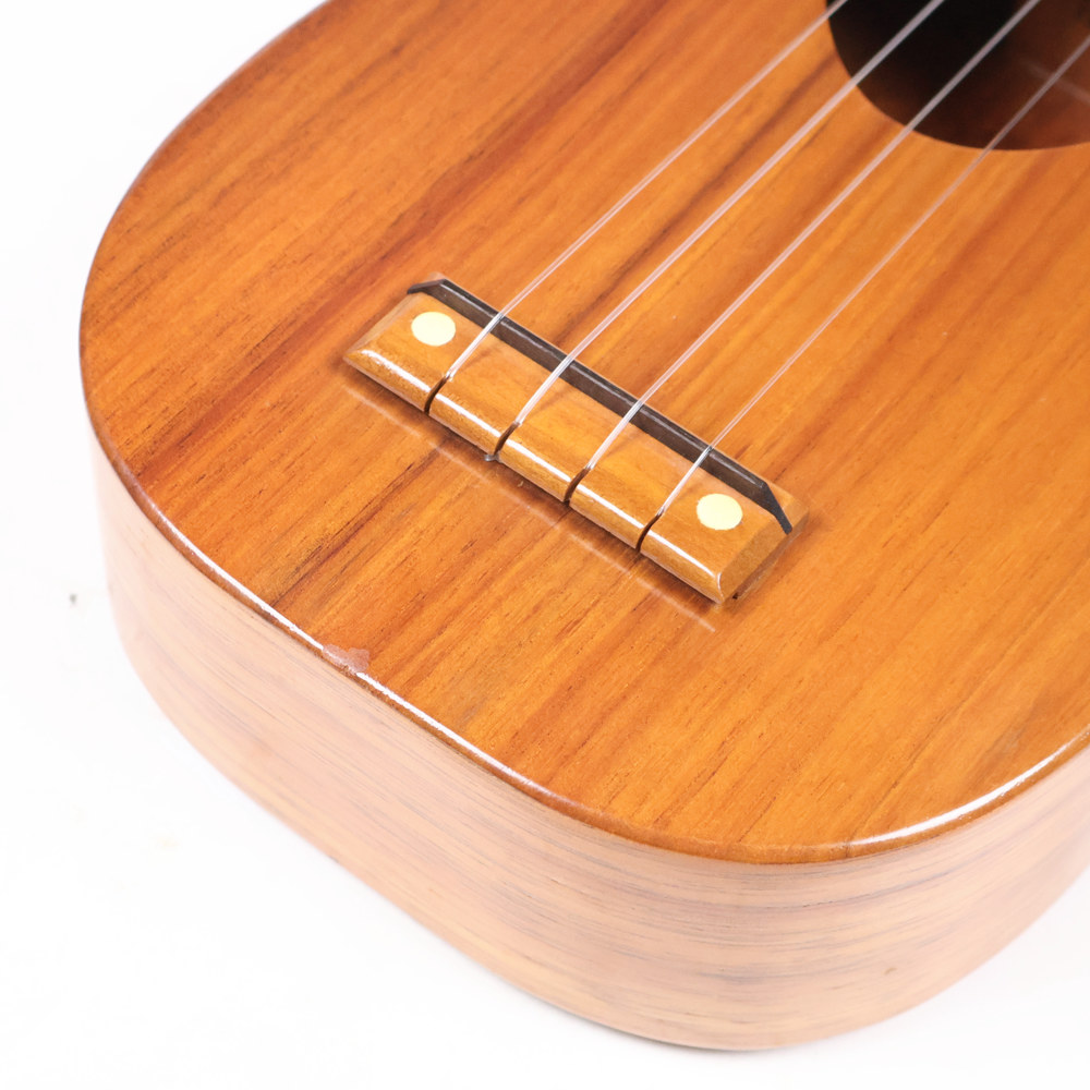【中古】  ウクレレ ソプラノウクレレ Koaloha PineApple Ukulele Mahogany Neck KSM-01 2004年製 ギアペグへ交換あり コアロハ パイナップル型 マホガニーネック MADE IN HAWAII ハワイ製 塗装剥げ