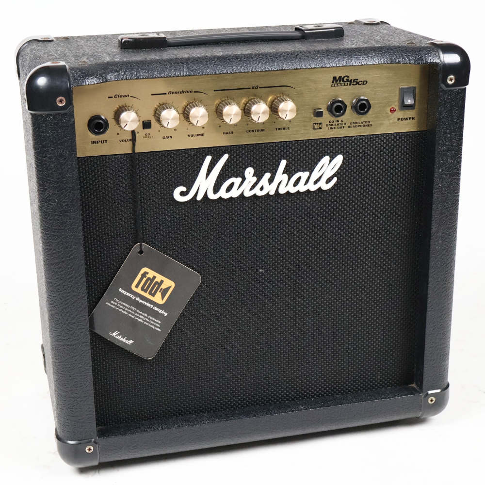 【中古】ギターアンプ マーシャル MARSHALL MG15CD 小型ギターアンプ コンボ