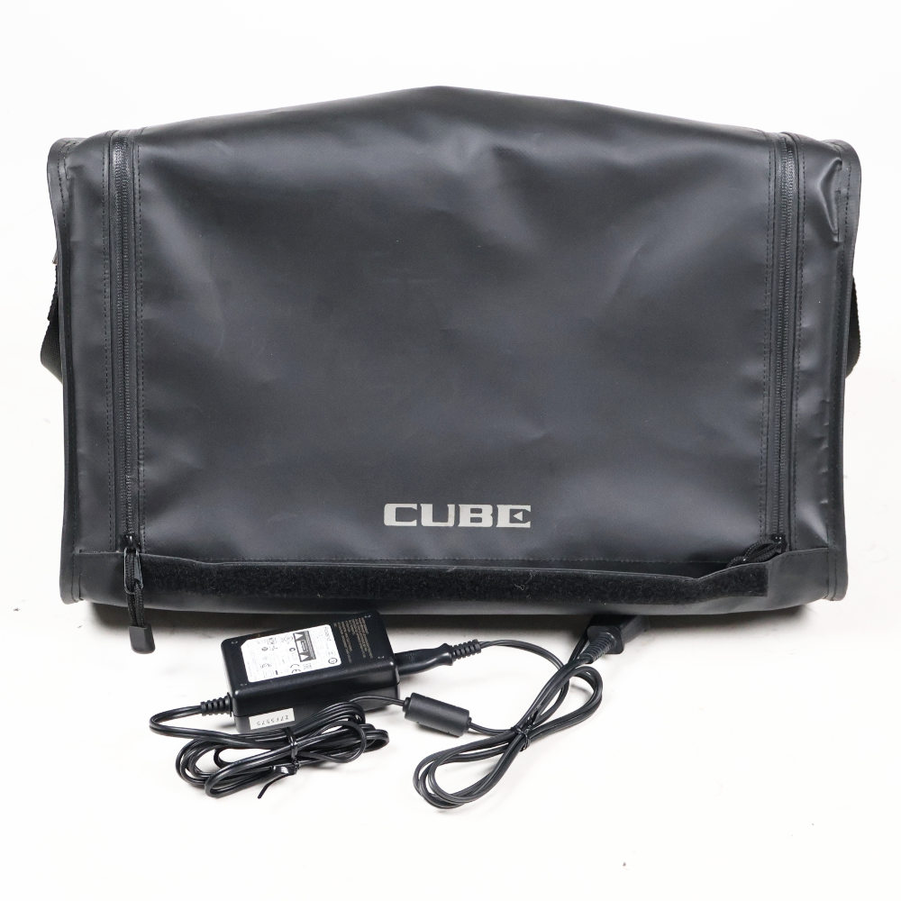 【中古】 ギターアンプ ローランド ROLAND CUBE Street RED 乾電池駆動パフォーマンス用ステレオアンプ ギターアンプ 付属品画像