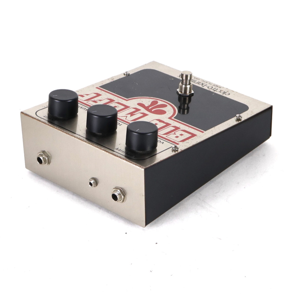 【中古】 ファズ ディストーション エフェクター ELECTRO-HARMONIX エレハモ Big Muff Pi ビッグマフ ギターエフェクター リア斜めアングル画像