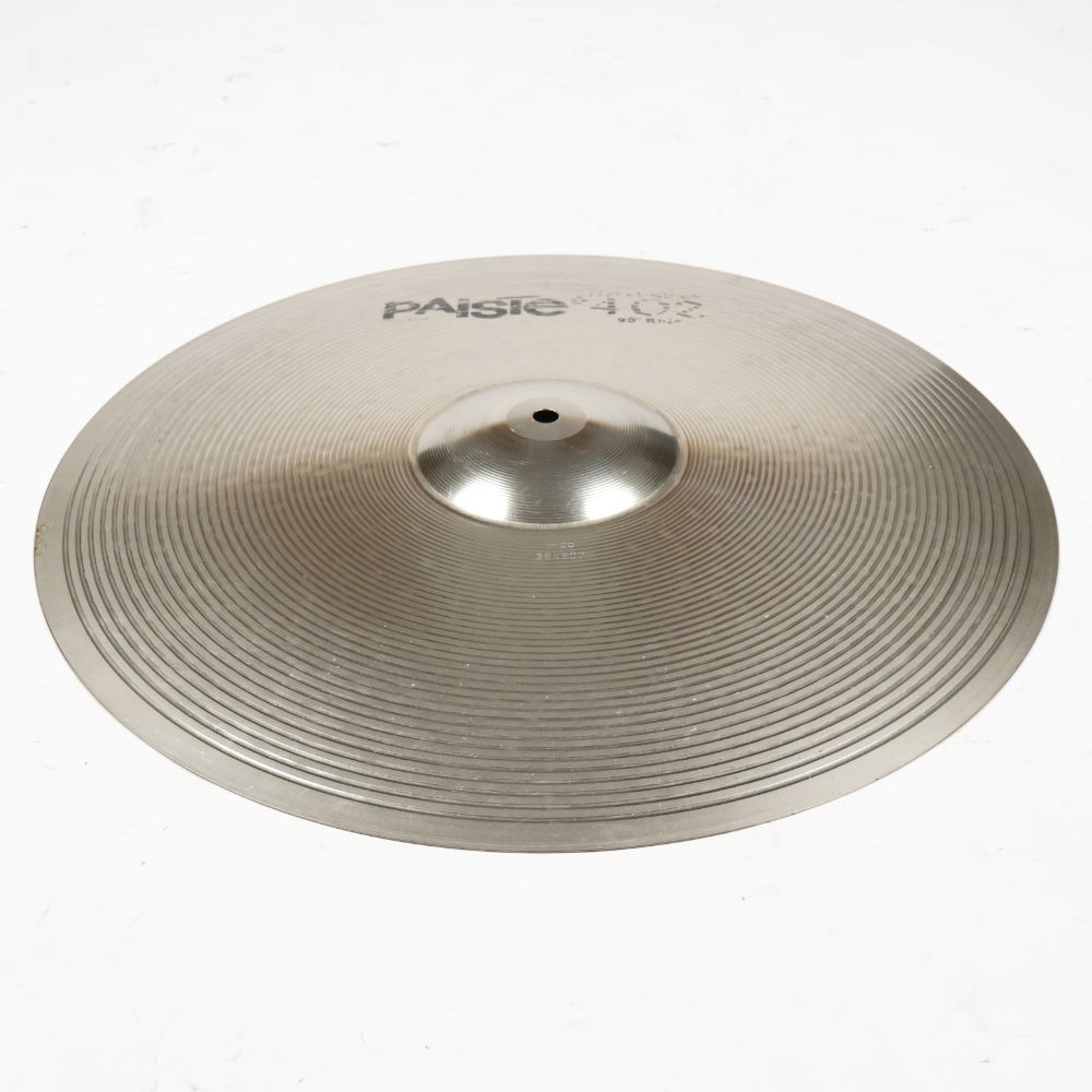 【中古】 ライドシンバル パイステ PAISTE nickel silver 402 Ride 20インチ 本体画像 斜め 
