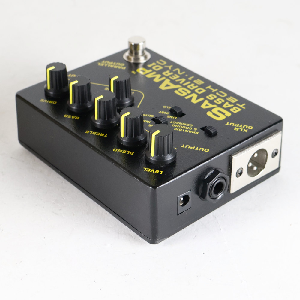 【中古】サンズアンプ ベースドライバーDI TECH21 SansAmp BASS DRIVER DI 旧仕様 ベース用DI プリアンプ 側面