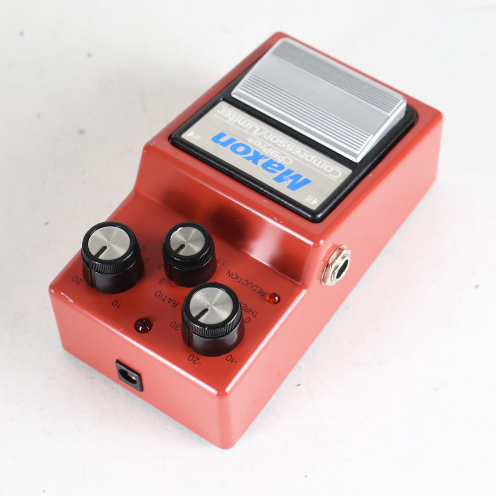 【中古】 MAXON CP9Pro+ コンプレッサー リミッター ギターエフェクター 側面