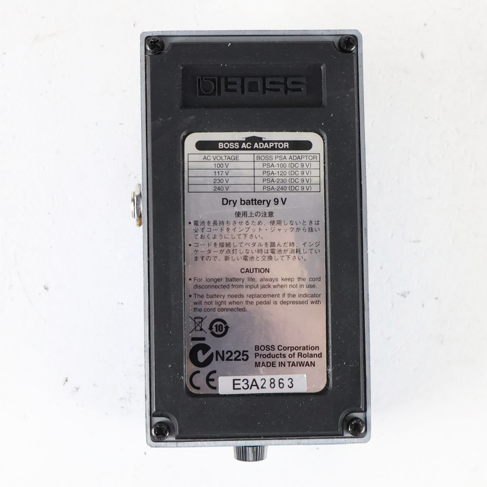 【中古】 ブルースドライバー エフェクター BOSS BD-2 Blues Driver ギターエフェクター オーバードライブ ブルドラ 裏面