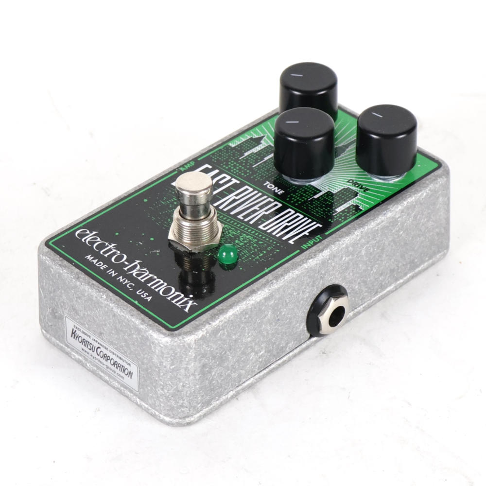 【中古】 ELECTRO-HARMONIX East River Drive ギターエフェクター 斜めアングル画像