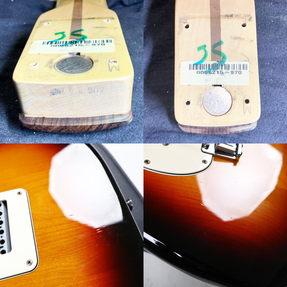 【中古】 エレキギター Fender American Stratocaster Rosewood Fingerboard 3-Color Sunburst 2007年製 USA製 傷