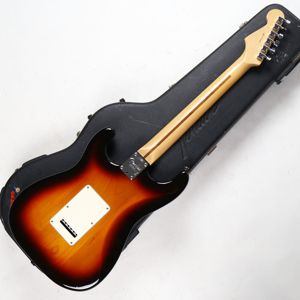 【中古】 エレキギター Fender American Stratocaster Rosewood Fingerboard 3-Color Sunburst 2007年製 USA製 ボディバック画像