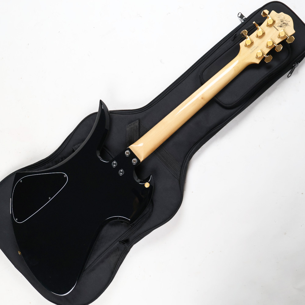 【中古】 エレキギター FERNANDES Burny MG-145X hideモデル サイケデリックペイント フェルナンデス バーニー ボディバック画像