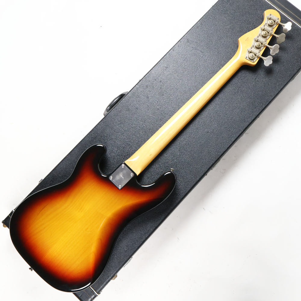 【中古】MOON PB-4 3トーンサンバースト 1995年製 ムーン PGM製 プレべ エレキベース ボディバック画像 