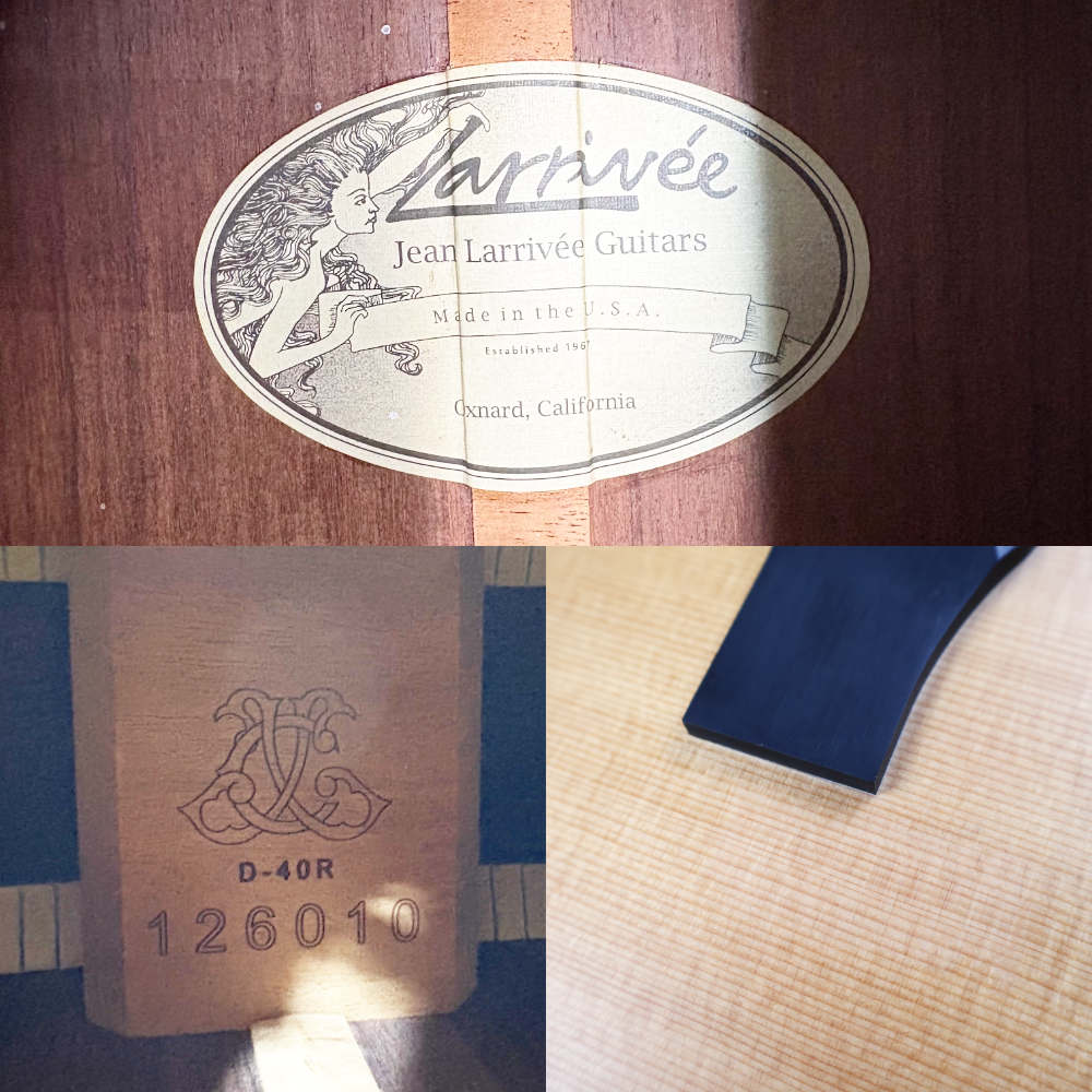 【中古】Larrivee ラリビー  D-40R/Rosewood Legacy Series 2014年製 アコースティックギター 傷