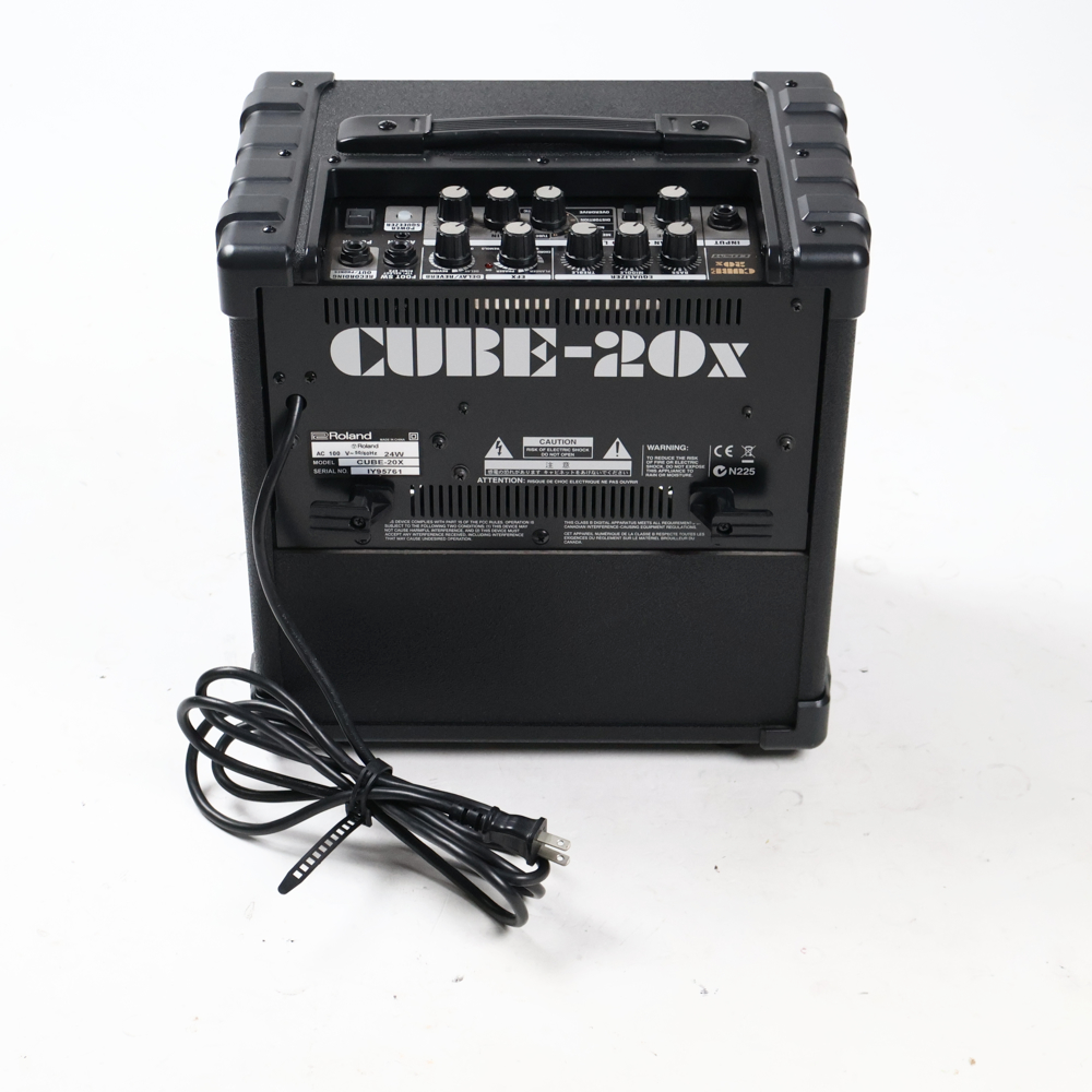 【中古】 ギターアンプ Roland CUBE-20X 背面