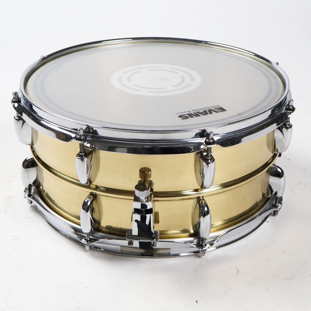 中古】 スネアドラム グレッチ GRETSCH S-6514GL-PBR 14x6.5 ブラス