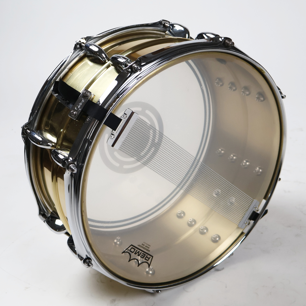 中古】 スネアドラム グレッチ GRETSCH S-6514GL-PBR 14x6.5 ブラス