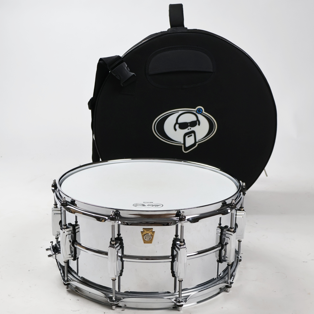 【中古】 スネアドラム ラディック Ludwig LM402 Supraphonic 14×6.5 スープラフォニック