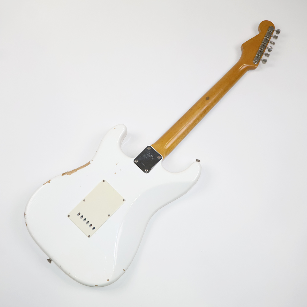【中古】 エレキギター Van Zandt STV Rosewood FingerBoard White センターPU同タイプに交換済み ヴァンザント 詳細画像