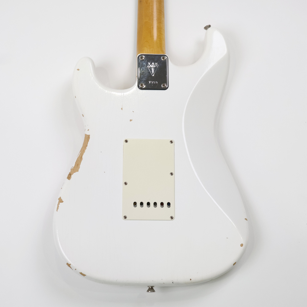 【中古】 エレキギター Van Zandt STV Rosewood FingerBoard White センターPU同タイプに交換済み ヴァンザント 詳細画像
