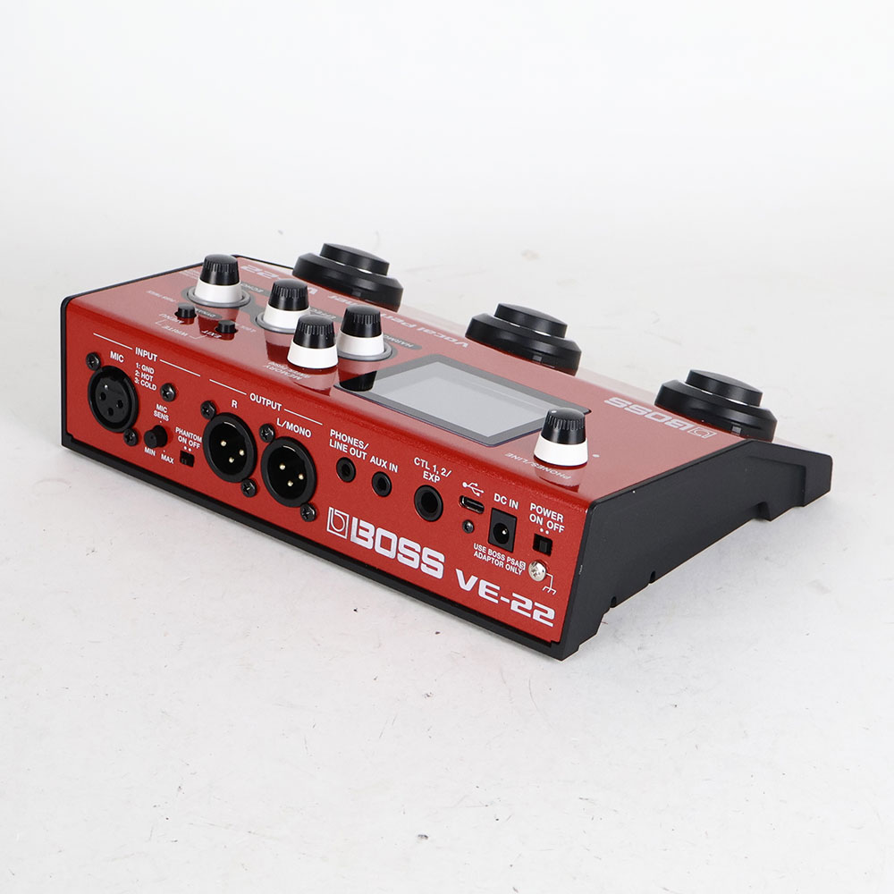【中古】 BOSS ボス VE-22 Vocal Performer ボーカルエフェクター 全体