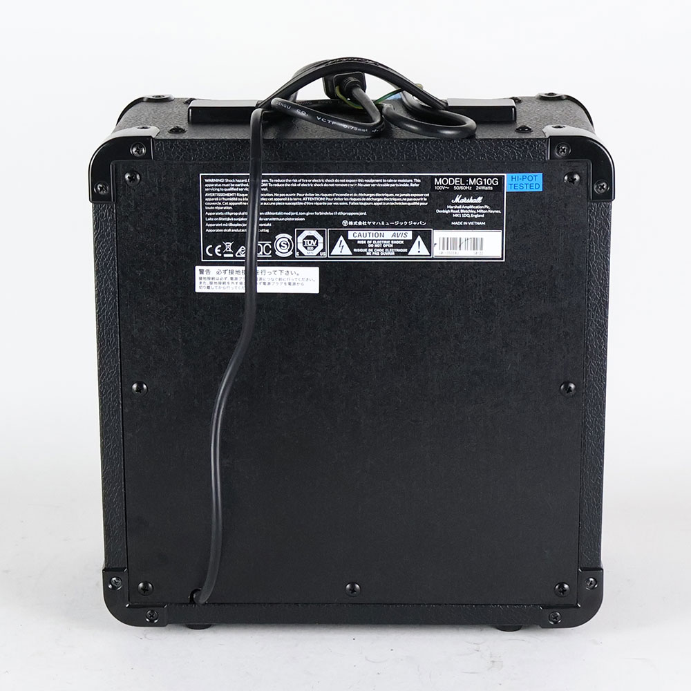 【中古】 MARSHALL MG10 小型ギターアンプ コンボ 背面