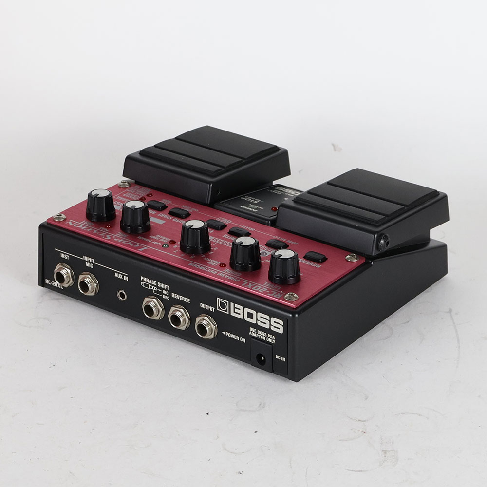 【中古】ルーパー エフェクター BOSS RC-20XL Loop STATION ギター、ボーカル フレーズレコーダー 全体