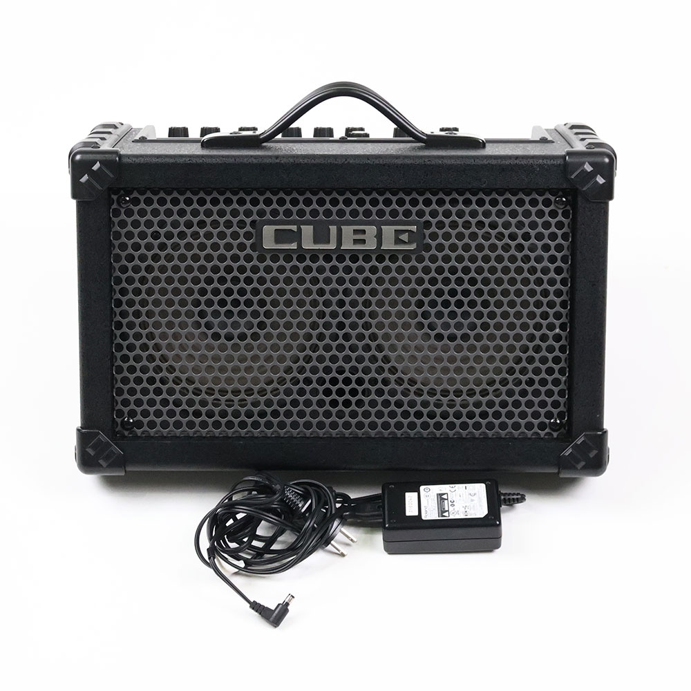 【中古】 ギターアンプ ローランド ROLAND CUBE Street BK 乾電池駆動パフォーマンス用ステレオアンプ ギターアンプ