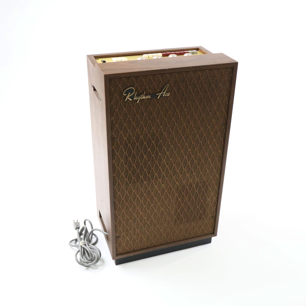 【中古】 リズムマシン ACE TONE FR-60 ビンテージリズムマシン スピーカー内蔵 詳細画像