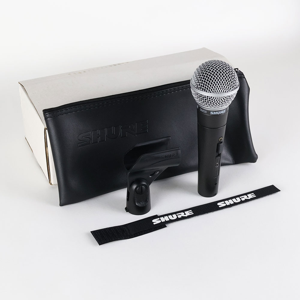 【中古】 マイク ダイナミックマイク SHURE SM58SE スイッチ付き シュアー 58 ゴッパ シュア