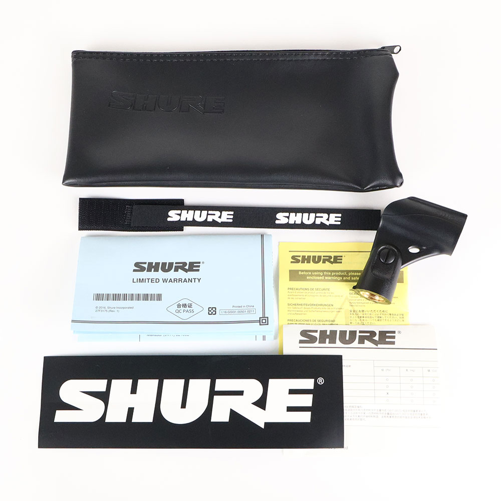 【中古】 マイク ダイナミックマイク SHURE SM58SE スイッチ付き シュアー 58 ゴッパ シュア 付属品