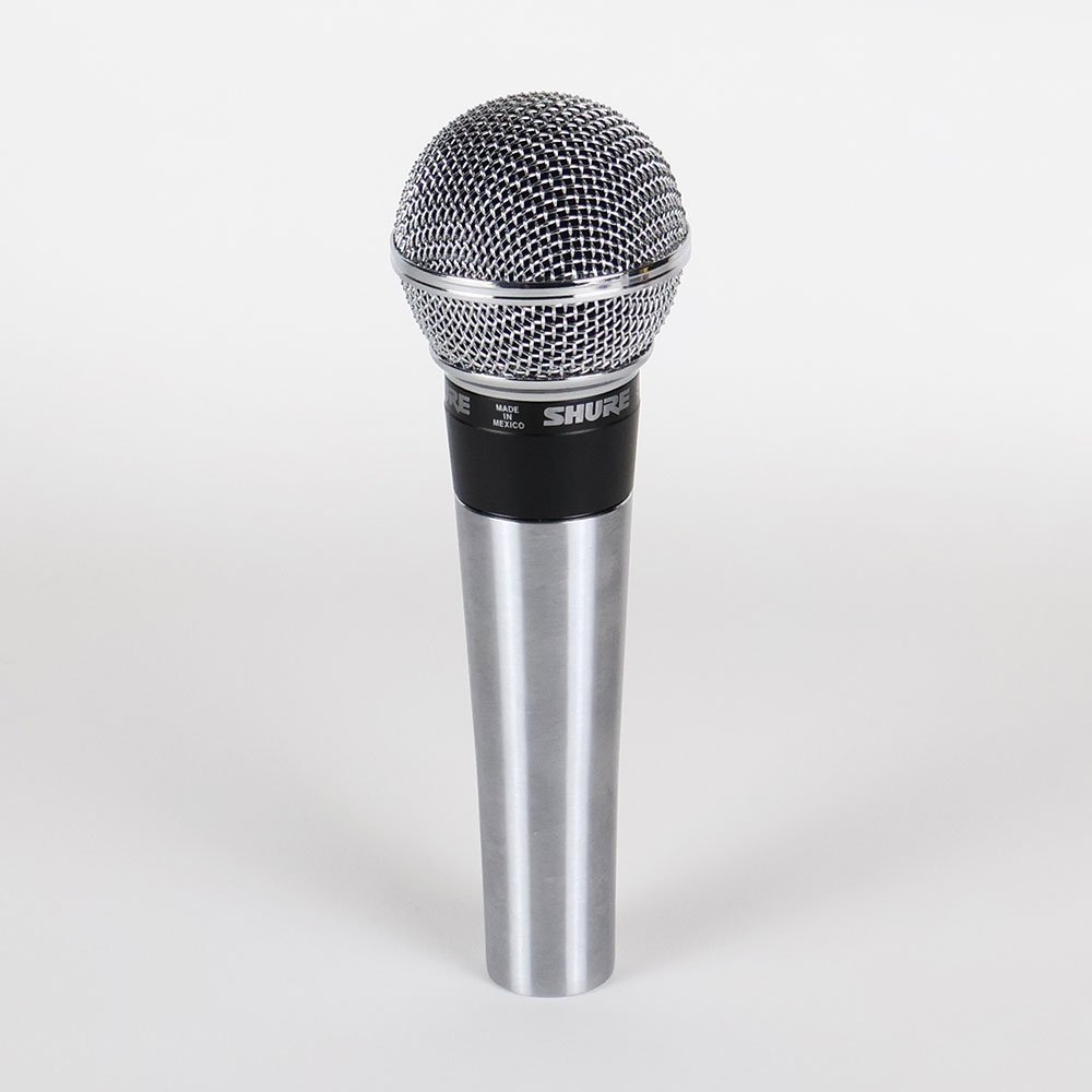 【中古】 ダイナミックマイク SHURE 565SD-LC クラシックボーカルマイクロホン シュア 背面