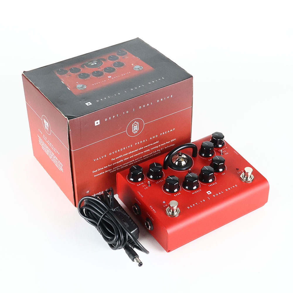 【中古】 BLACKSTAR DEPT.10 DUAL DRIVE 真空管オーバードライブ ギターエフェクター