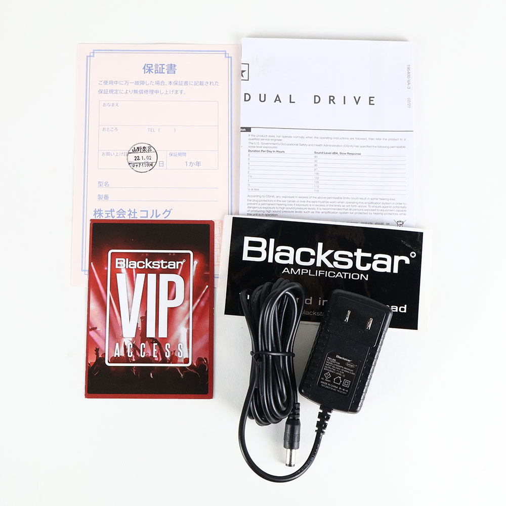 【中古】 BLACKSTAR DEPT.10 DUAL DRIVE 真空管オーバードライブ ギターエフェクター 付属品