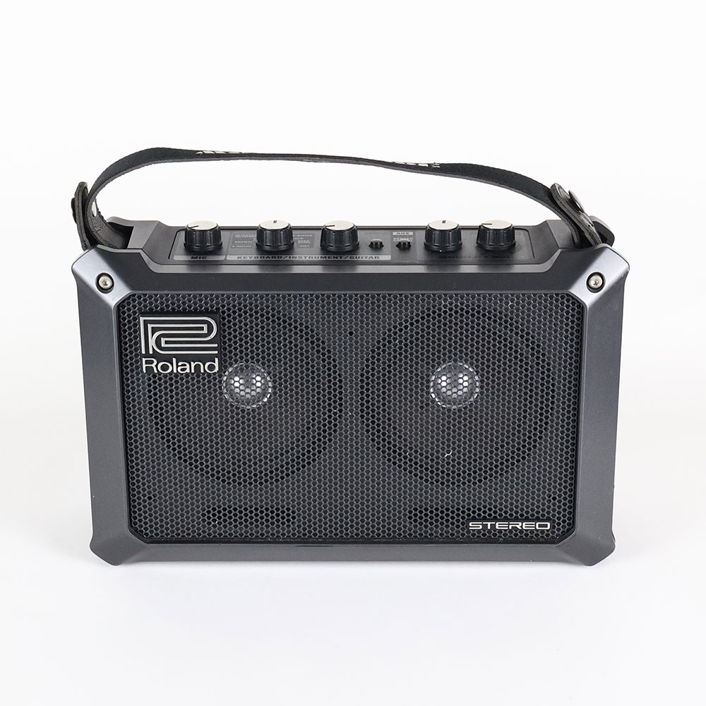 【中古】 ポータブルアンプ ROLAND ローランド MOBILE CUBE モバイルキューブ 正面