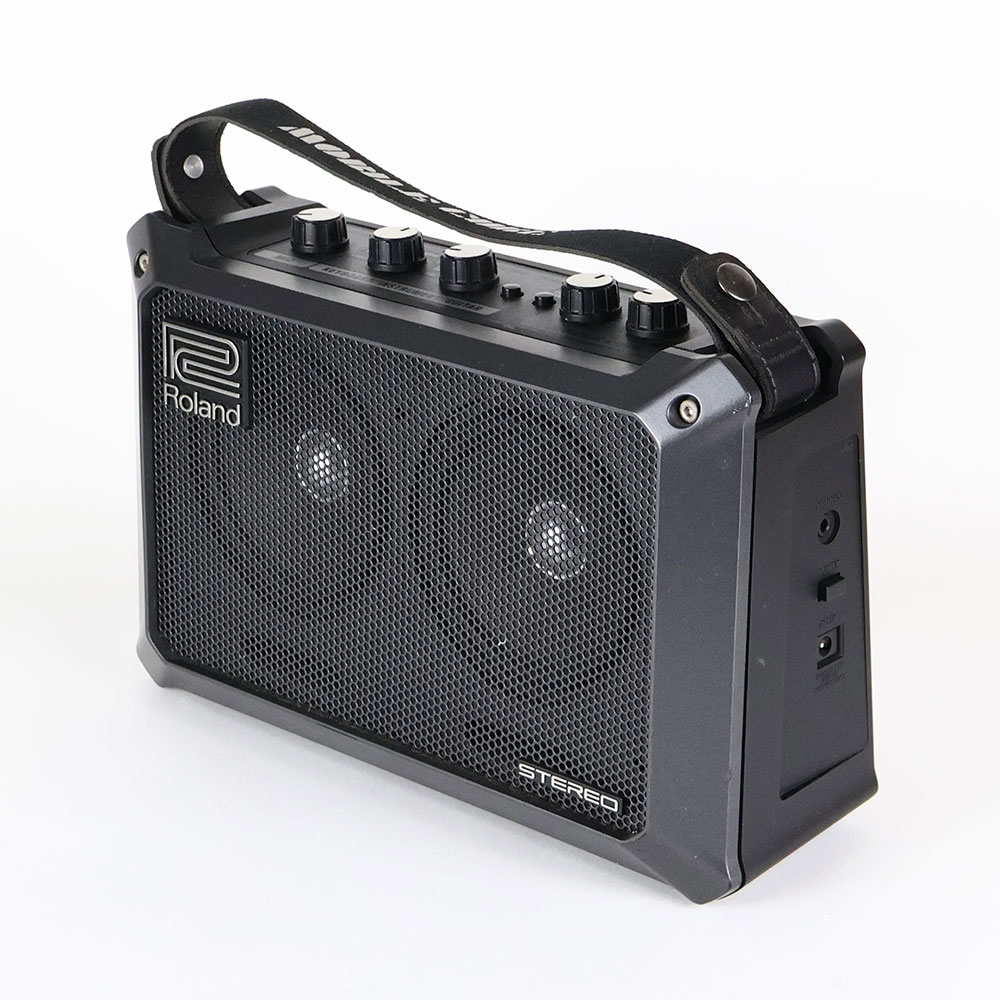 【中古】 ポータブルアンプ ROLAND ローランド MOBILE CUBE モバイルキューブ 全体