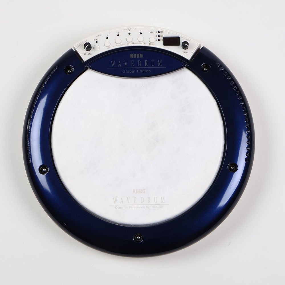 【中古】 KORG WAVEDRUM Global Edition WD-X-GLB ケース付き コルグ ウェーブドラム グローバルエディション 正面