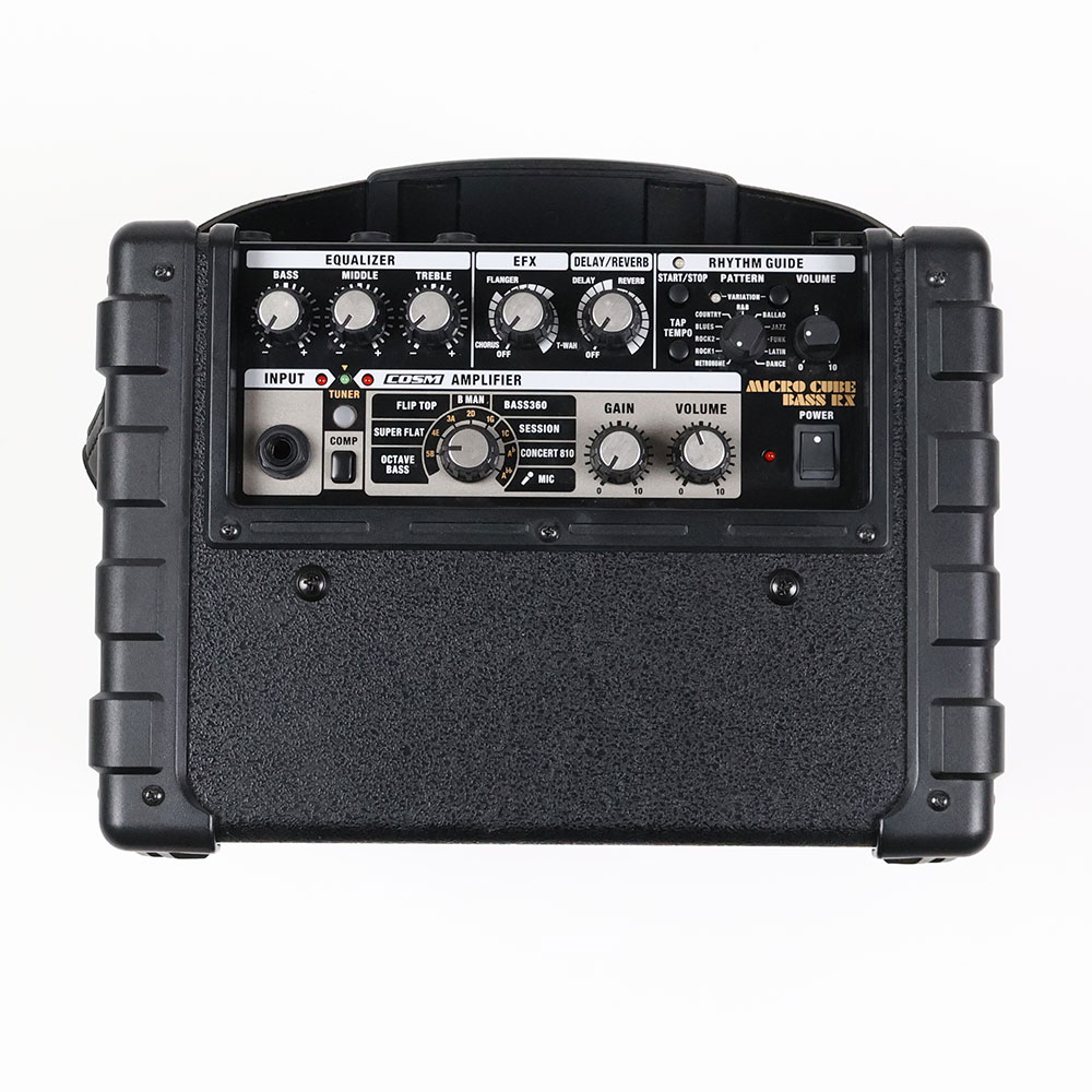 【中古】 ローランド ベースアンプ ROLAND MICRO CUBE BASS RX マイクロキューブベースRX コントロールパネル