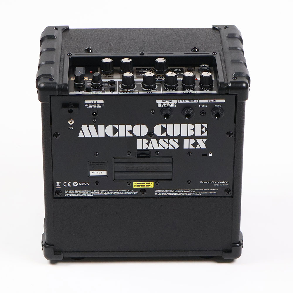 【中古】 ローランド ベースアンプ ROLAND MICRO CUBE BASS RX マイクロキューブベースRX 背面