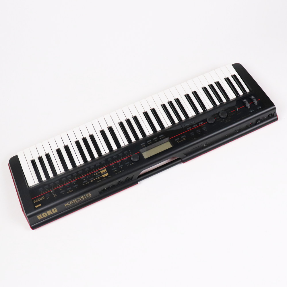 【中古】 シンセサイザー KORG コルグ KROSS 61 本体画像 斜め 2