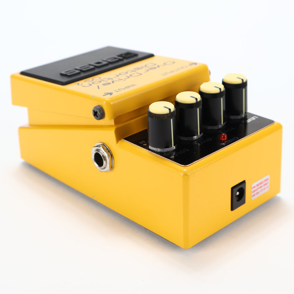 【中古】オーバードライブ ディストーション エフェクター BOSS OS-2 OverDrive Distortion ギターエフェクター 側面