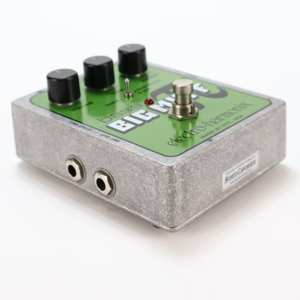 【中古】 ベース ビッグマフ エフェクター ELECTRO-HARMONIX Bass Big Muff Pi ファズ ディストーション ベースエフェクター 側面