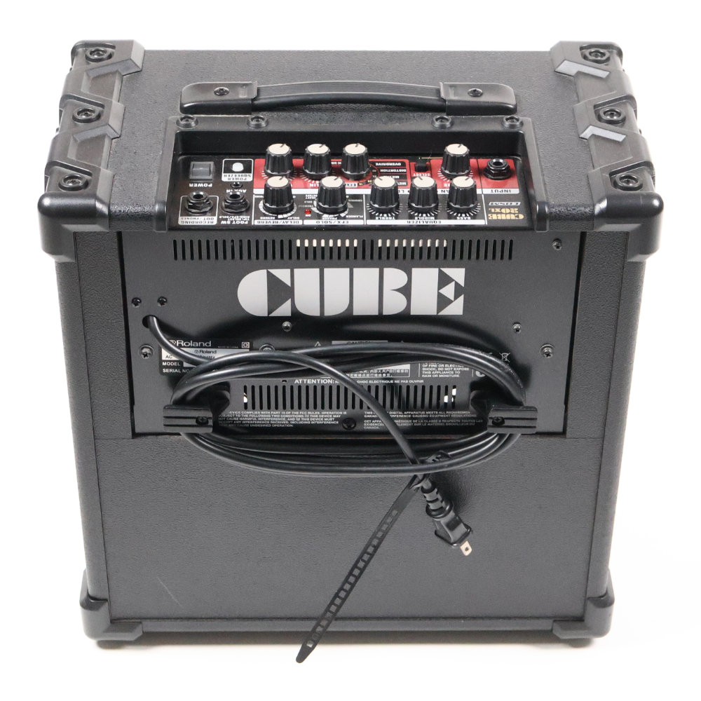 【中古】 ギターアンプ Roland CUBE-20XL 背面