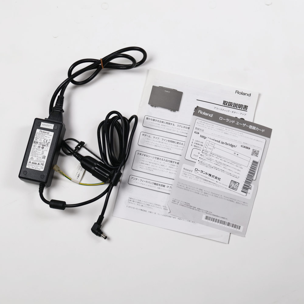 【中古】 アコースティックアンプ ROLAND AC-40 ローランド アコースティックギター用アンプ アコギアンプ 付属品