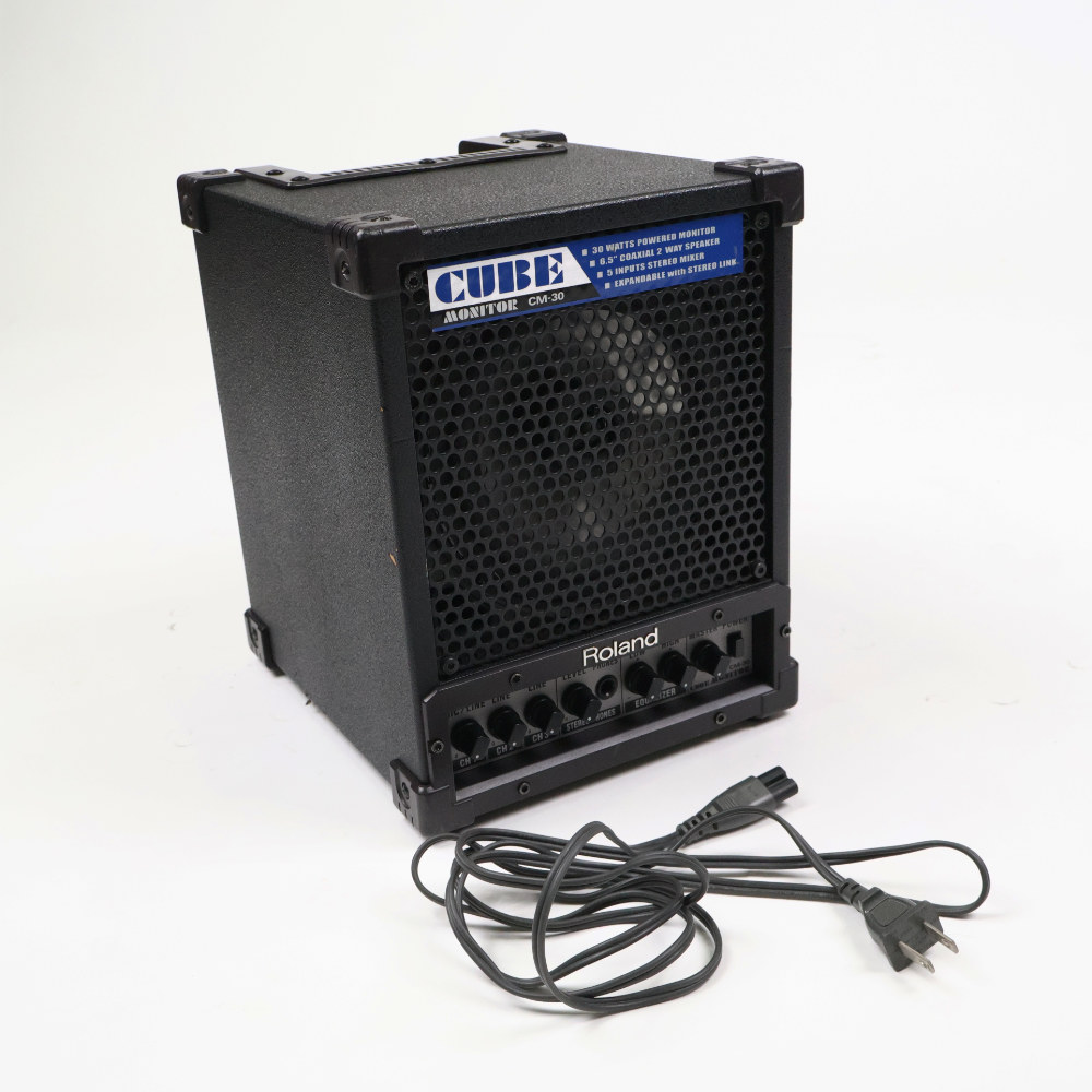 【中古】モニタースピーカー ROLAND CM-30 ポータブルミキシングモニター