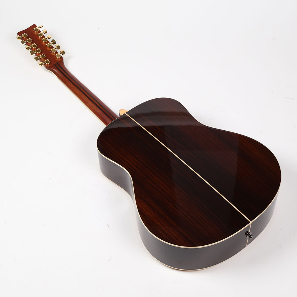 【訳あり】アウトレット ヤマハ YAMAHA LL16-12 ARE 12弦ギター エレアコギター 背面