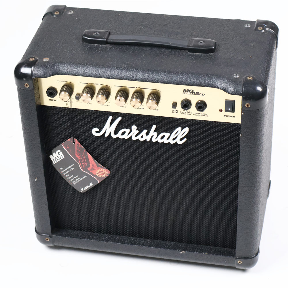 【中古】ギターアンプ マーシャル MARSHALL MG15CD 小型ギターアンプ コンボ