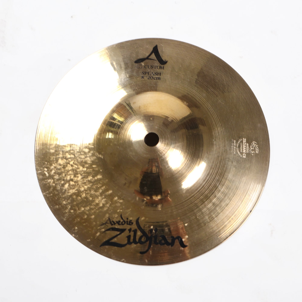 【中古】 スプラッシュシンバル ジルジャン ZILDJIAN A CUSTOM SPLASH 8インチ